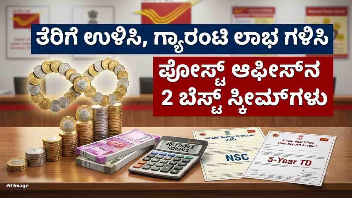 Small Savings Schemes including NSC and 5-Year Post Office Time Deposit with tax benefits