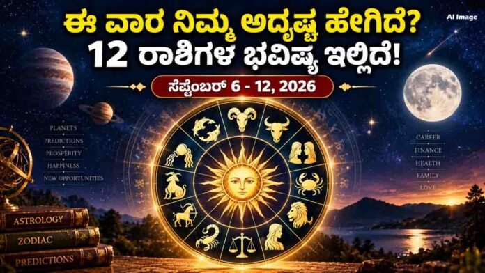 Weekly Horoscope for September 6 to 12, 2026 for all 12 zodiac signs