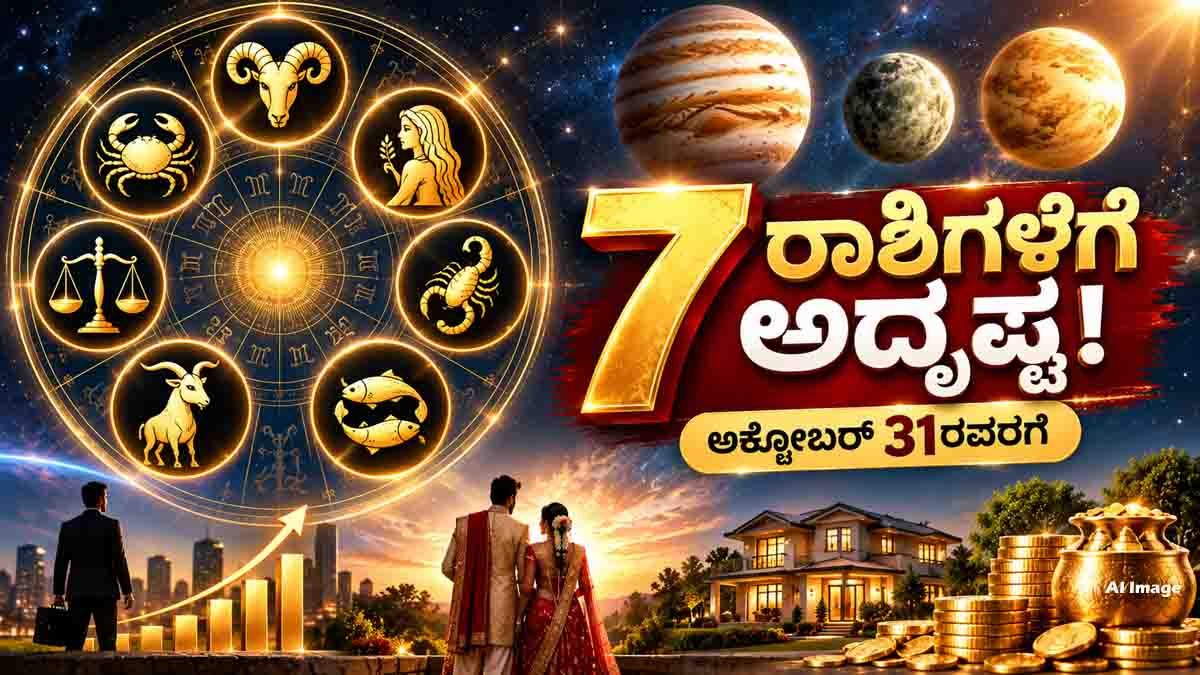 Astrology predictions for 7 lucky zodiac signs with career, marriage and financial benefits
