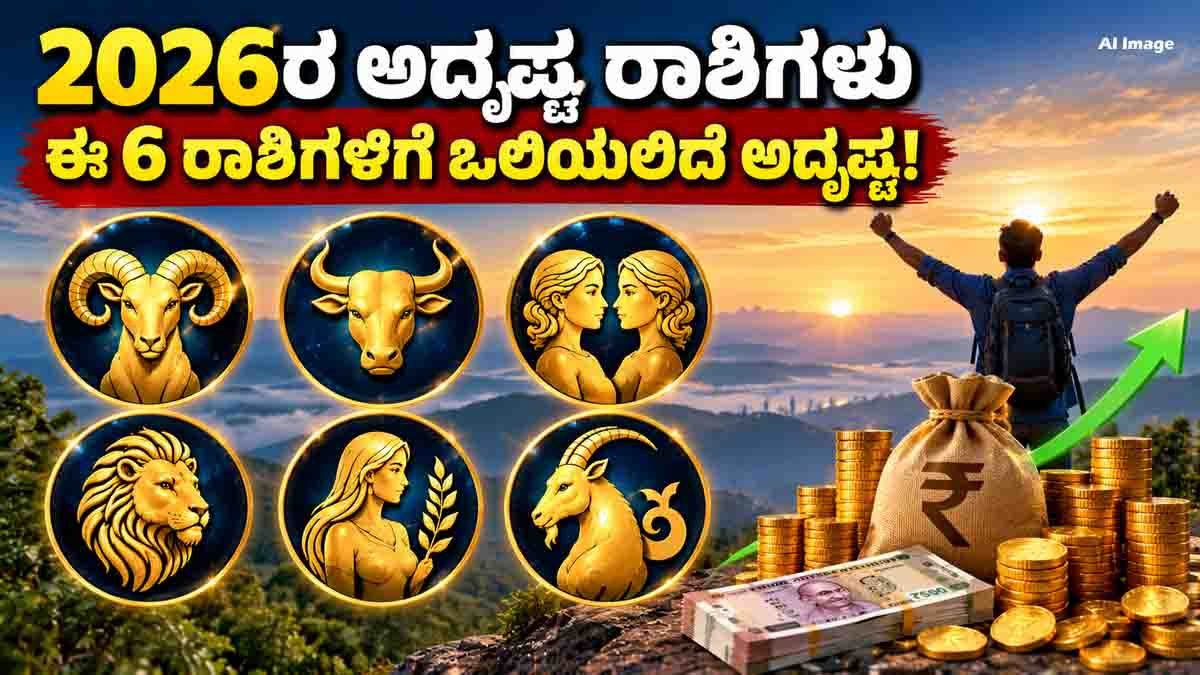 Lucky zodiac signs predicted to experience financial gains in 2026