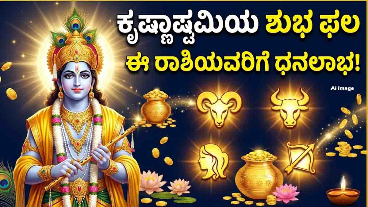 Lucky zodiac signs believed to receive Lord Krishna’s blessings on Janmashtami