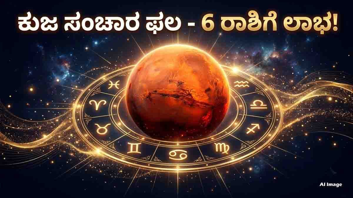 Mars Transit 2026 horoscope predictions for six zodiac signs