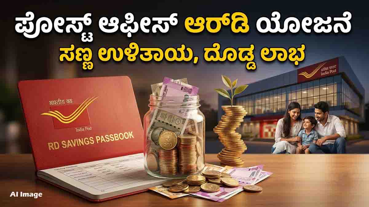 Post Office RD scheme showing ₹200 daily savings and ₹4.28 lakh maturity