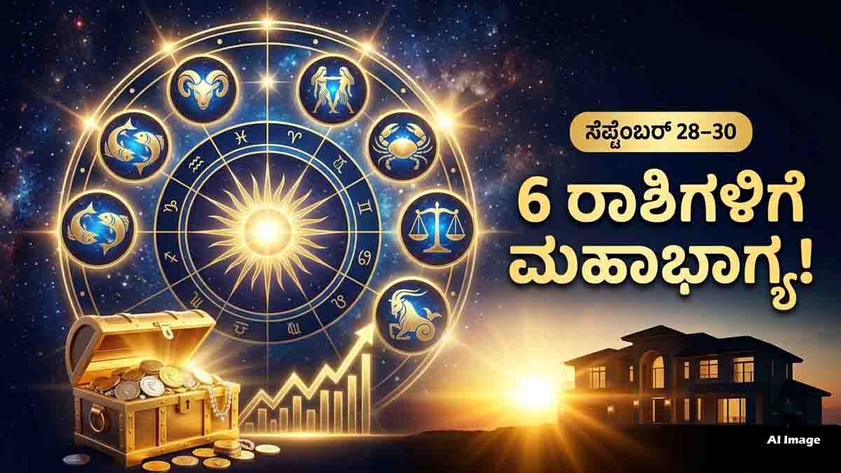 Three rare yogas on September 28, 29 and 30 may bring favorable opportunities for six zodiac signs
