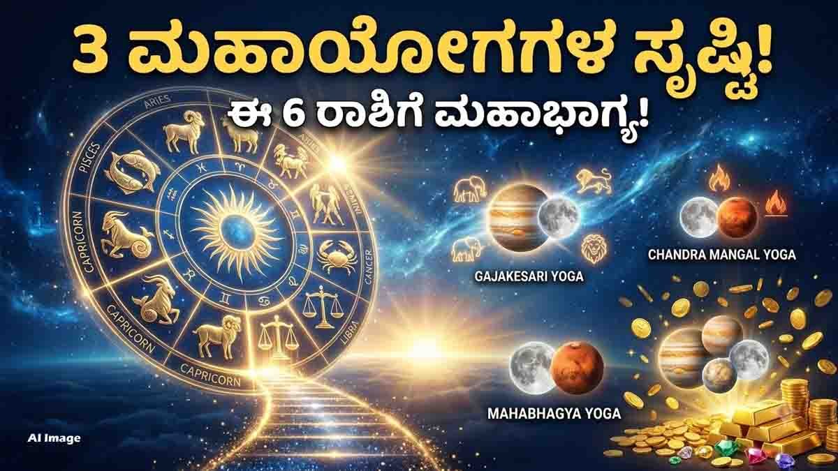 Three rare yogas on September 28, 29 and 30 may bring favorable opportunities for six zodiac signs