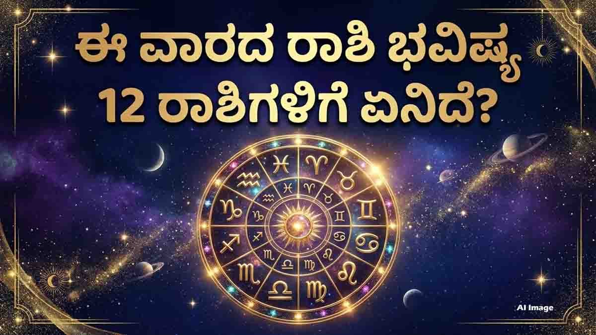 Weekly Horoscope (ಸೆಪ್ಟೆಂಬರ್ 27 – ಅಕ್ಟೋಬರ್ 3, 2026): ಈ ವಾರ ಯಾವ ರಾಶಿಗೆ ಒಲಿಯಲಿದೆ ಅದೃಷ್ಟ? ಹಣಕಾಸಿನ ವಿಚಾರದಲ್ಲಿ ಯಾರಿಗೆ ಎಚ್ಚರಿಕೆ ಅಗತ್ಯ? 2 Weekly horoscope for all 12 zodiac signs from September 27 to October 3, 2026