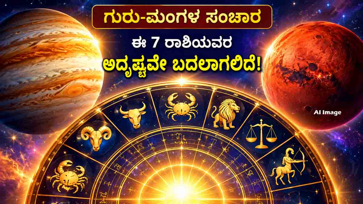 Jupiter Mars Transit 2026: 7 Zodiac Signs Set for Good Fortune