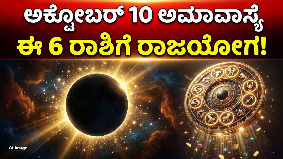 October 10 Amavasya Rajyoga predictions for 6 zodiac signs