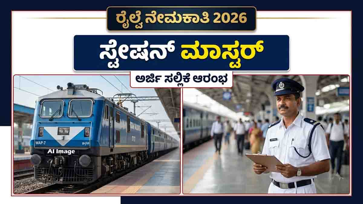 RRB Station Master Recruitment 2026 and Indian Railways job opportunity