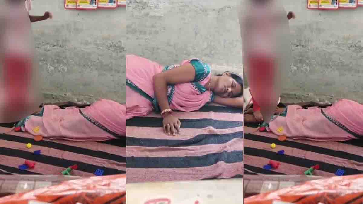 Chhindwara Anganwadi viral video involving a child and Anganwadi staff member