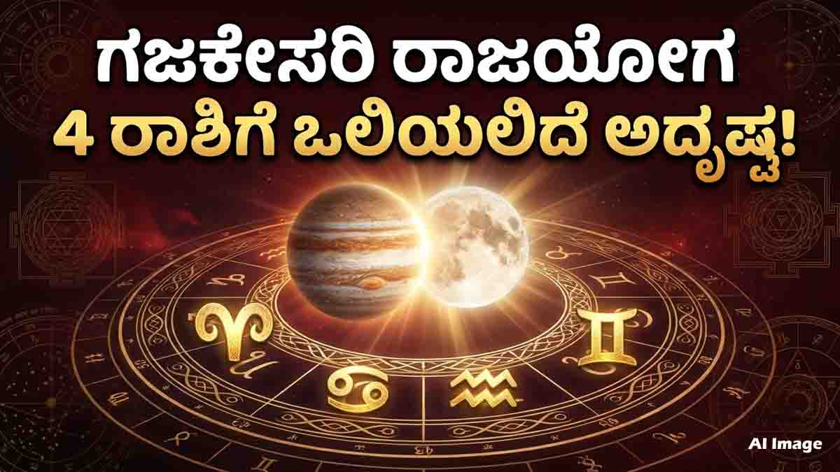 Lucky Zodiac Signs benefiting from Gajakesari Rajyoga on October 4