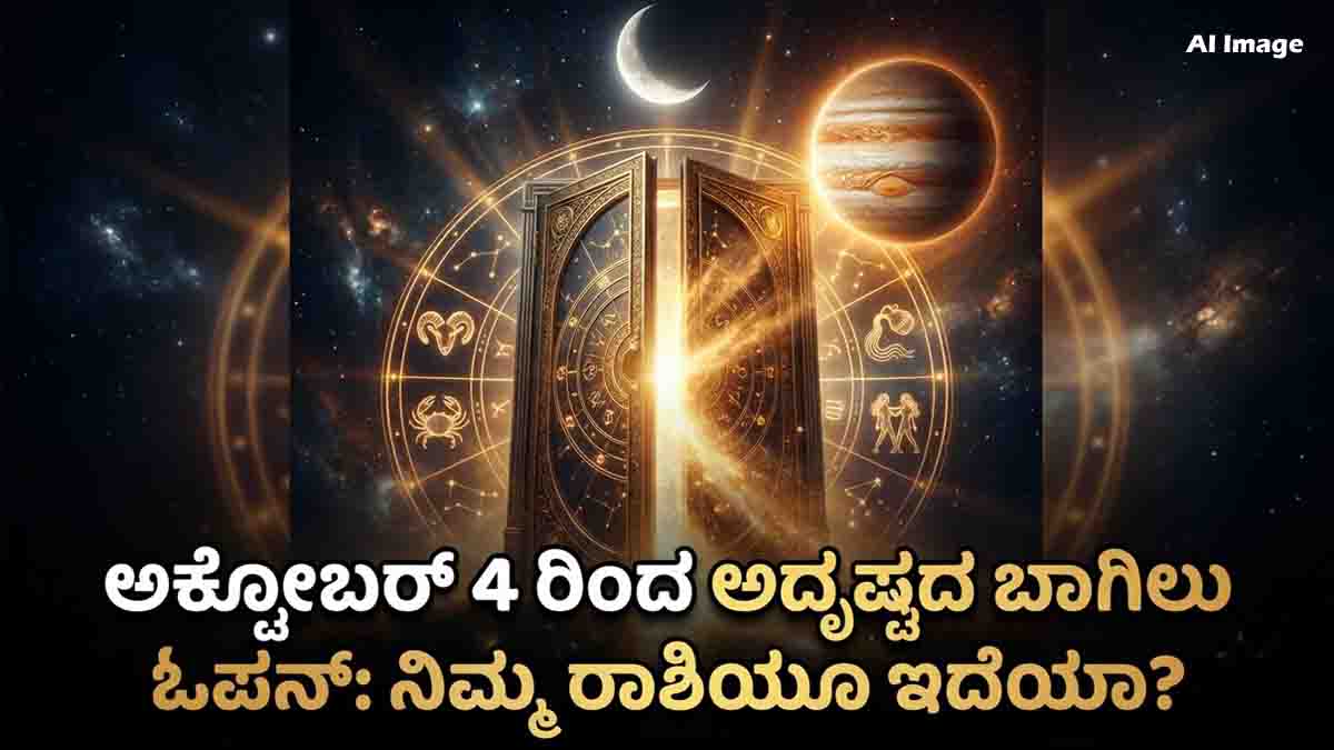 Lucky Zodiac Signs benefiting from Gajakesari Rajyoga on October 4