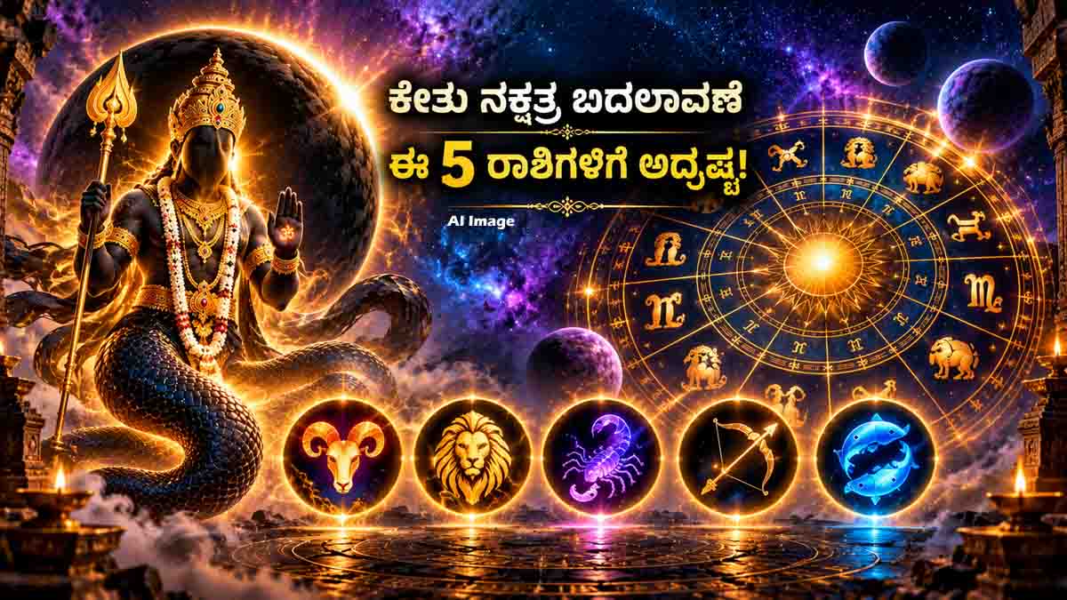 Ketu Transit Magha Nakshatra and 5 lucky zodiac signs in Vedic astrology