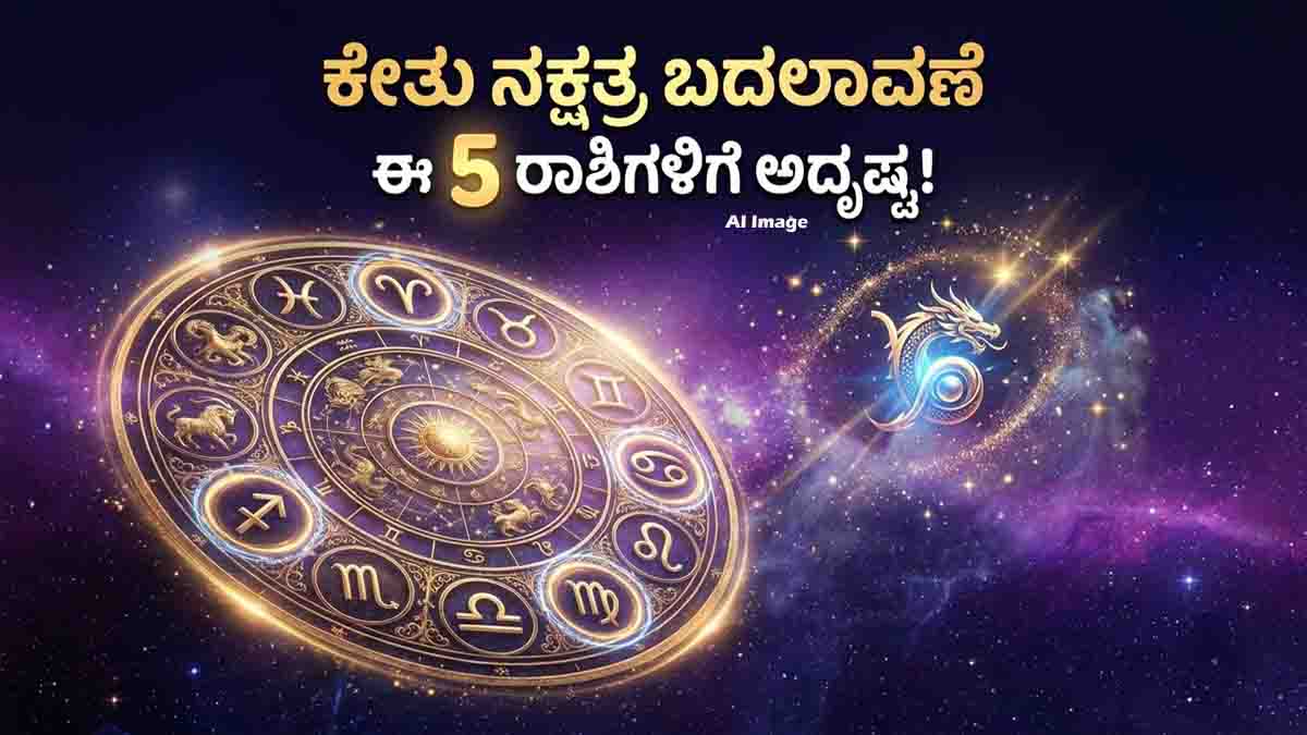Ketu Transit Magha Nakshatra and 5 lucky zodiac signs in Vedic astrology