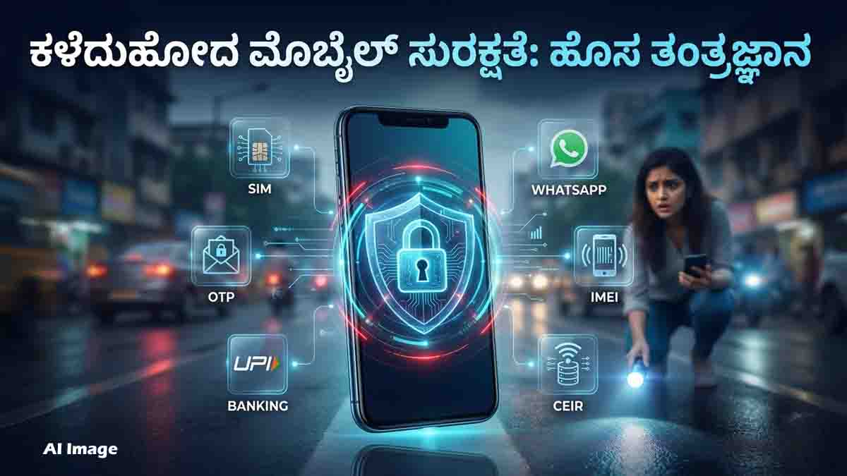 Lost mobile phone safety steps to protect banking, UPI and personal data