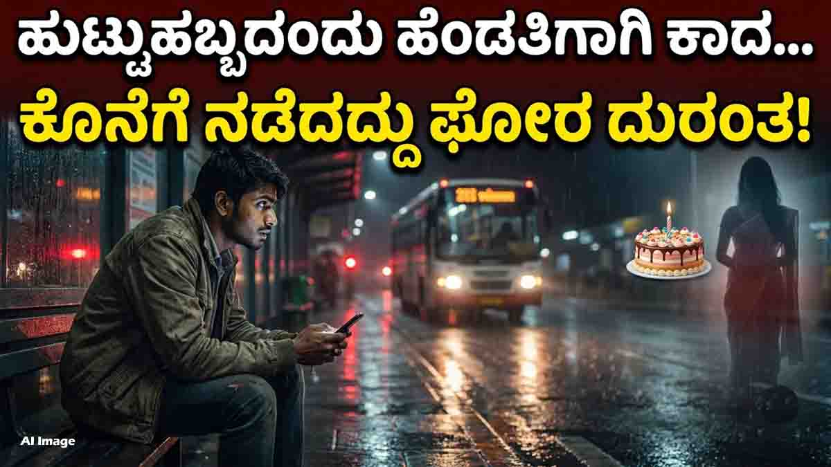 Wife birthday tragedy after husband waits for his wife at a Telangana bus stand
